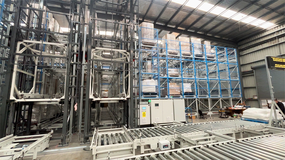 Four-way shuttle automated warehouse in Australia